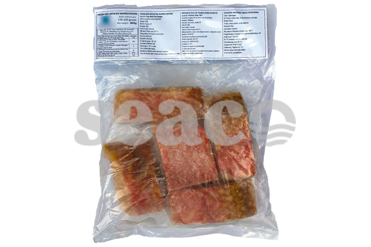❄ Red snapperfilet met vel 170-230g 1kg