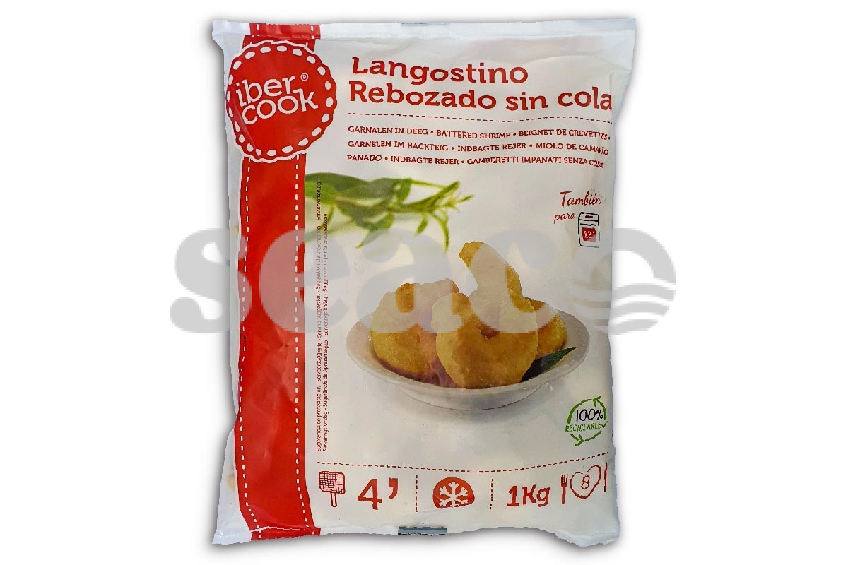 ❄ Garnalen gepeld in beslag (beignet) 1kg