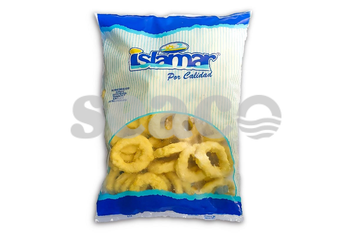 ❄ Inktvisringen Islamar gebatterd 1kg