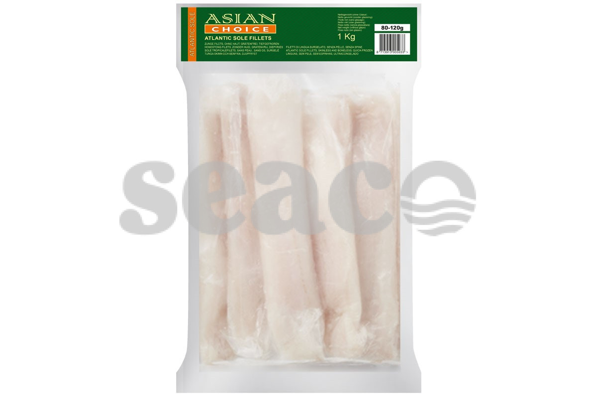 ❄ Tongfilet Atlantisch 80-120g 1kg