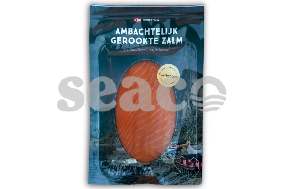 ❄ Zalmfilet gerookt lang gesneden 200g
