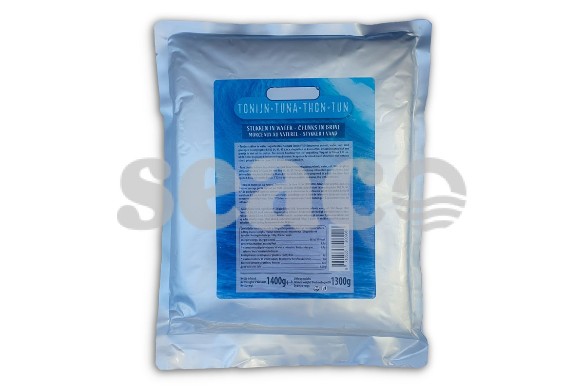 Tonijnchunks in water zk 1,4kg