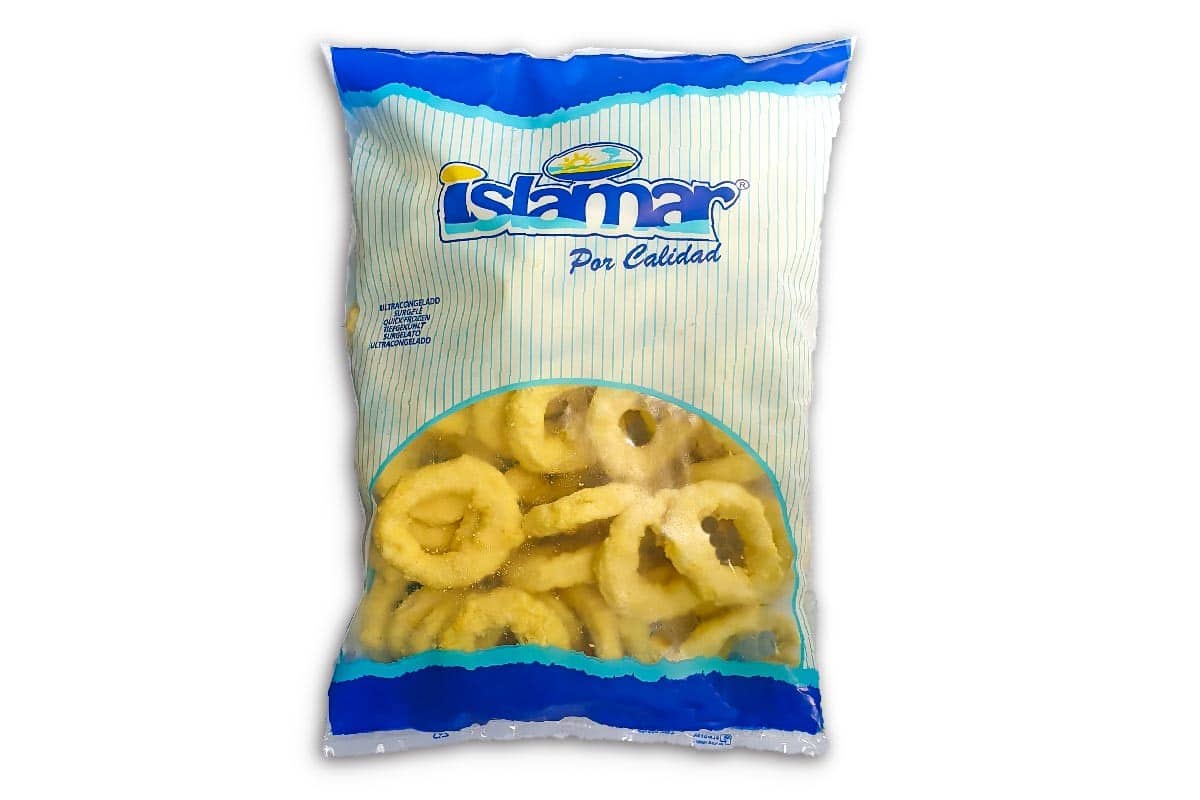 ❄ Inktvisringen gebatterd 1kg