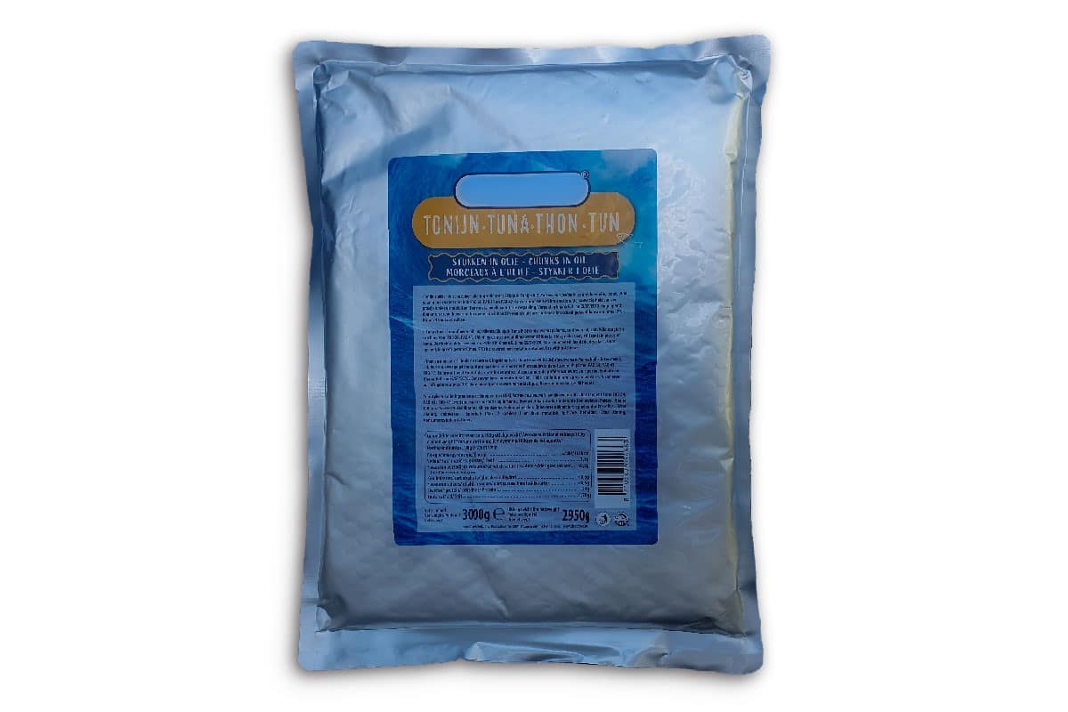Tonijnchunks in olie zk 3kg