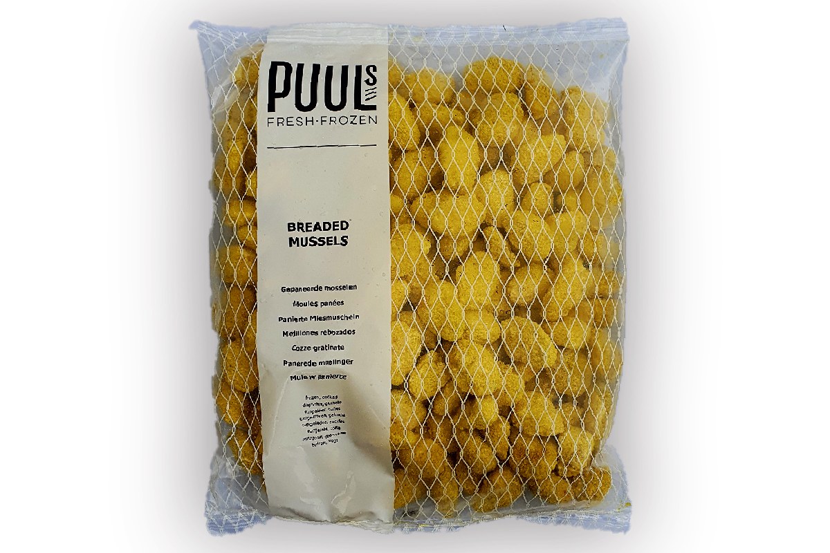 ❄ Mosselvlees gepaneerd 1kg