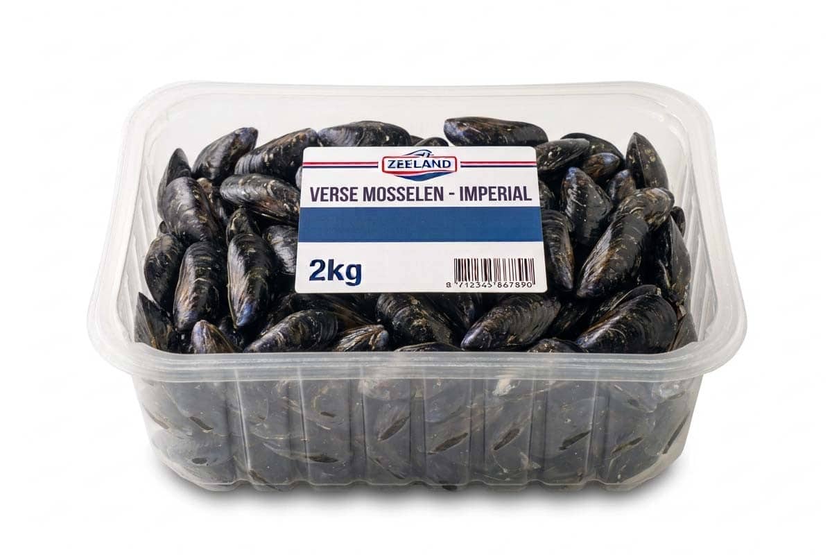 Mosselen imperial 2kg | 55-65st/kg
