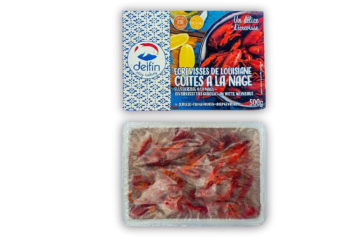 ❄ Rivierkreeft (ecrevisse) gekookt 40/60 500g
