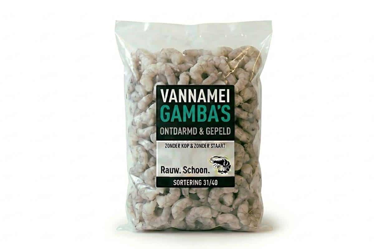 ❄ Gamba vannamei gepeld 31-40 1kg