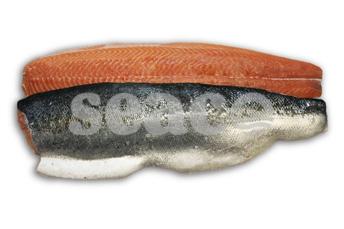 Zalmfilet trim C met vel 1100-1400g (3-4)