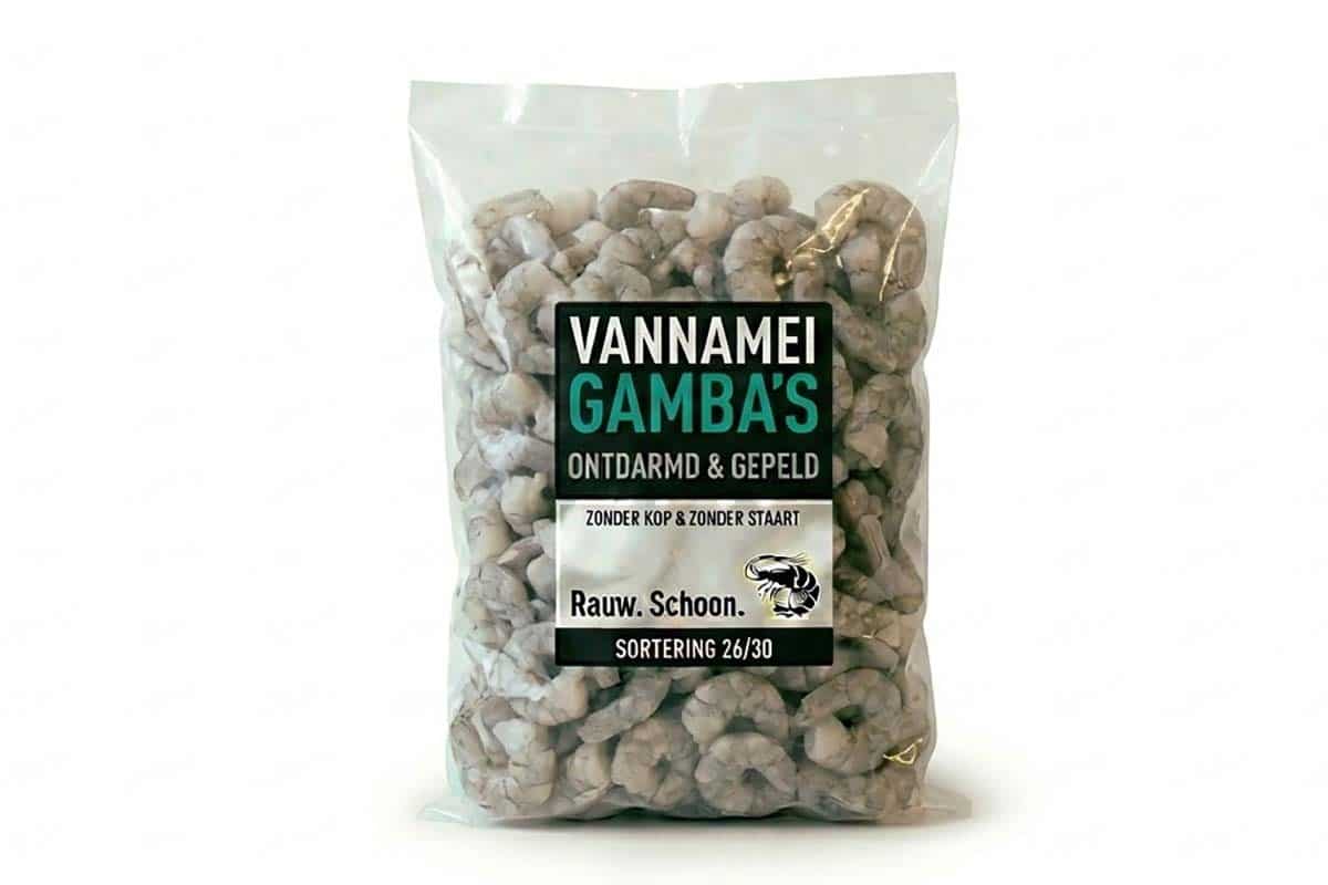 ❄ Gamba vannamei gepeld 26-30 1kg