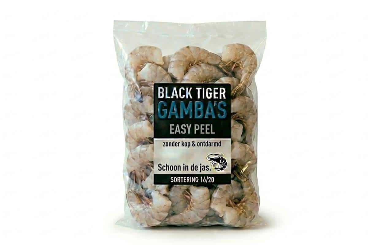 ❄ Gamba black tiger easy peel 16-20 1kg